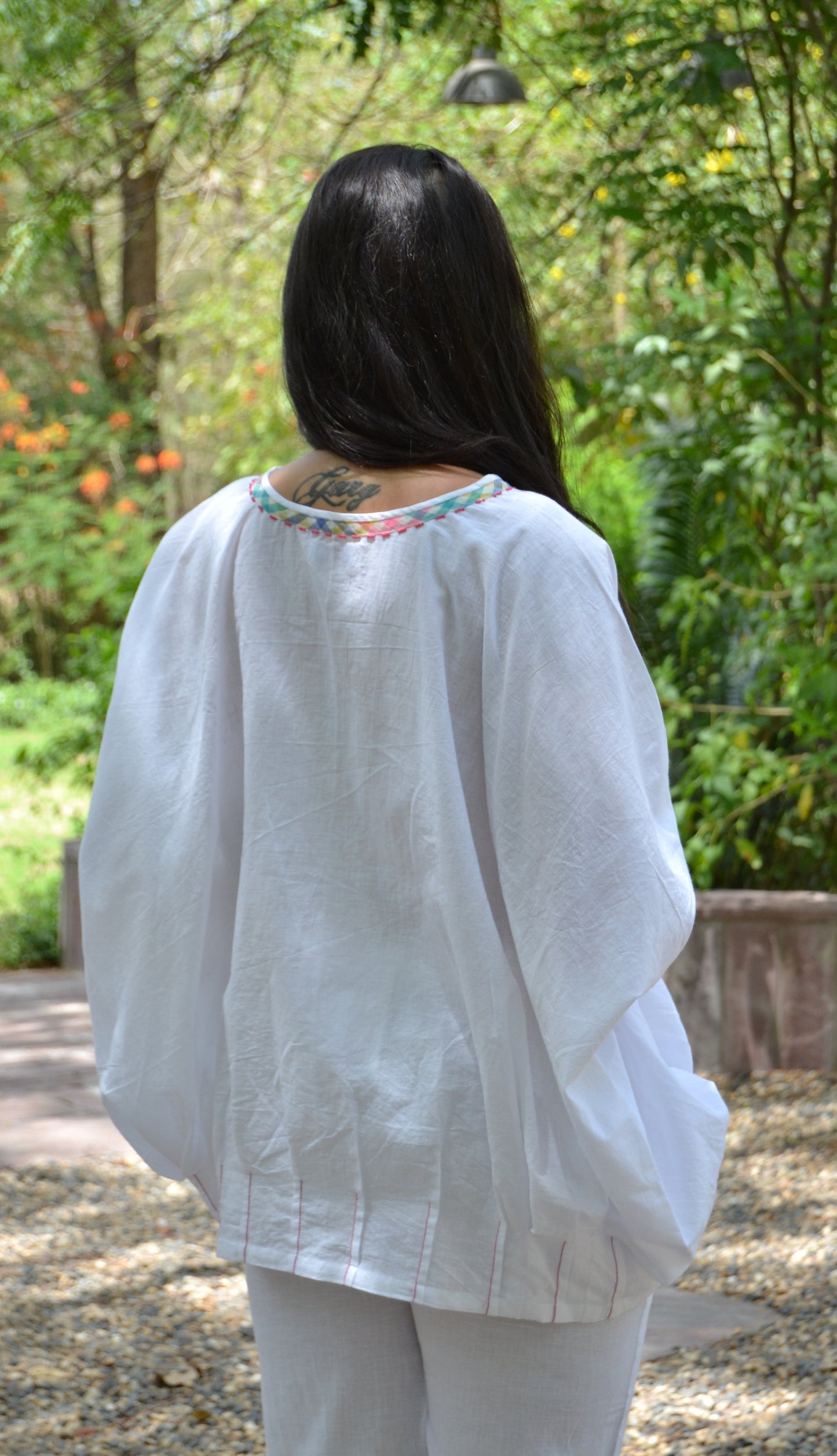Tunic Pleated Hem