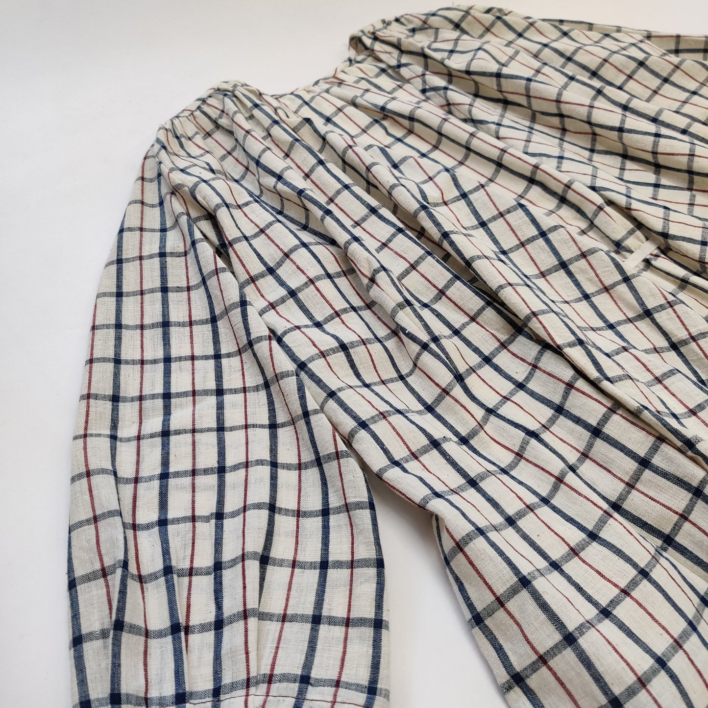 Shrug Shoulder Pleating