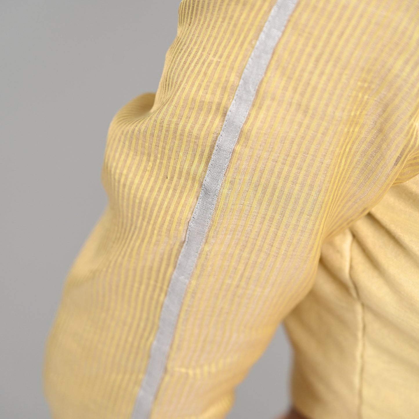 Virasat Golden Half Tissue Blouse