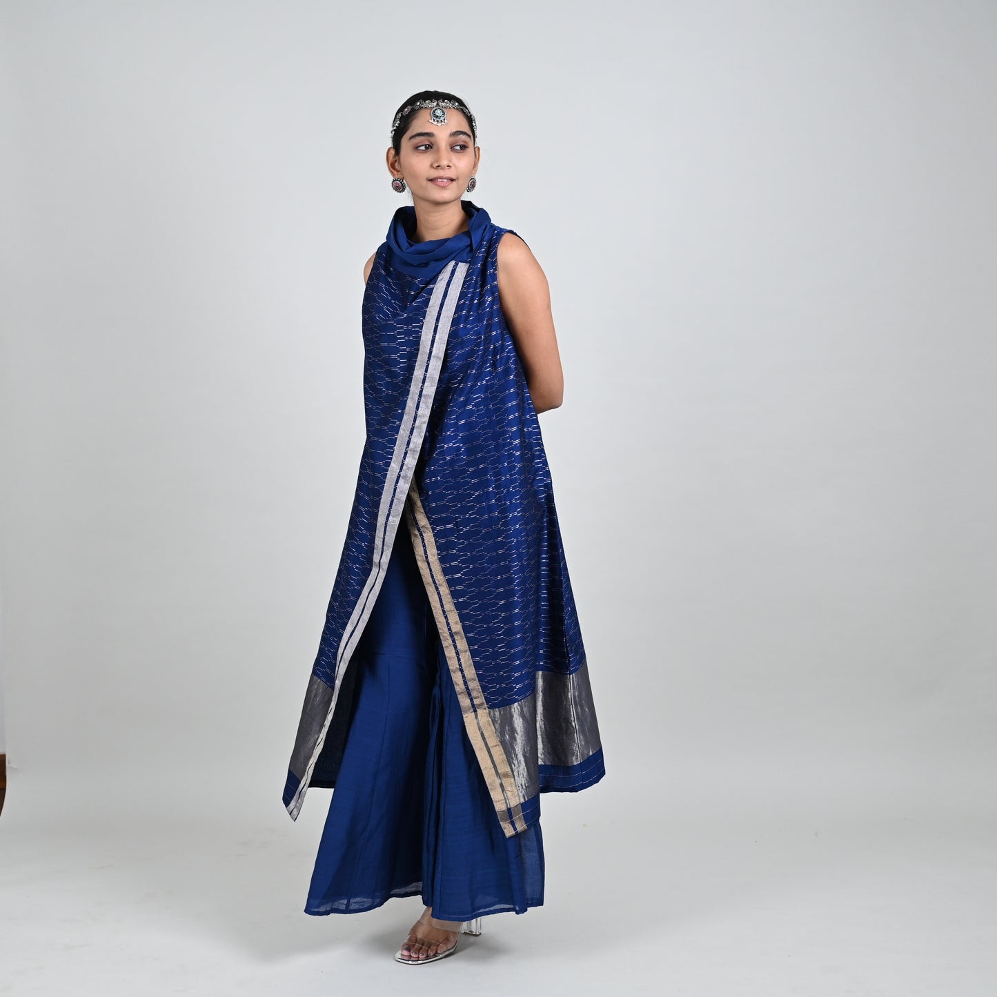 Mithi Wrap Neck Dress