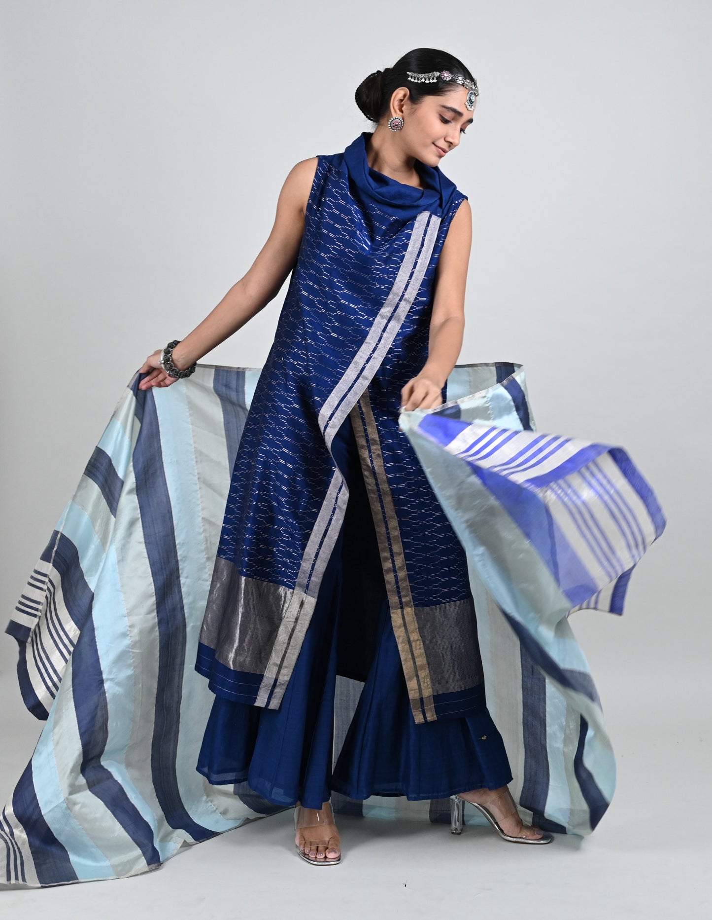 Mithi Wrap Neck Dress