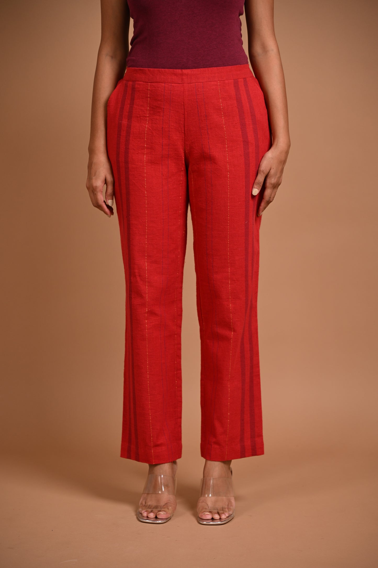 Pant Straight Cut With Pocket