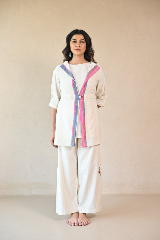 Aeris, Shrug  With Pleated Waist Band