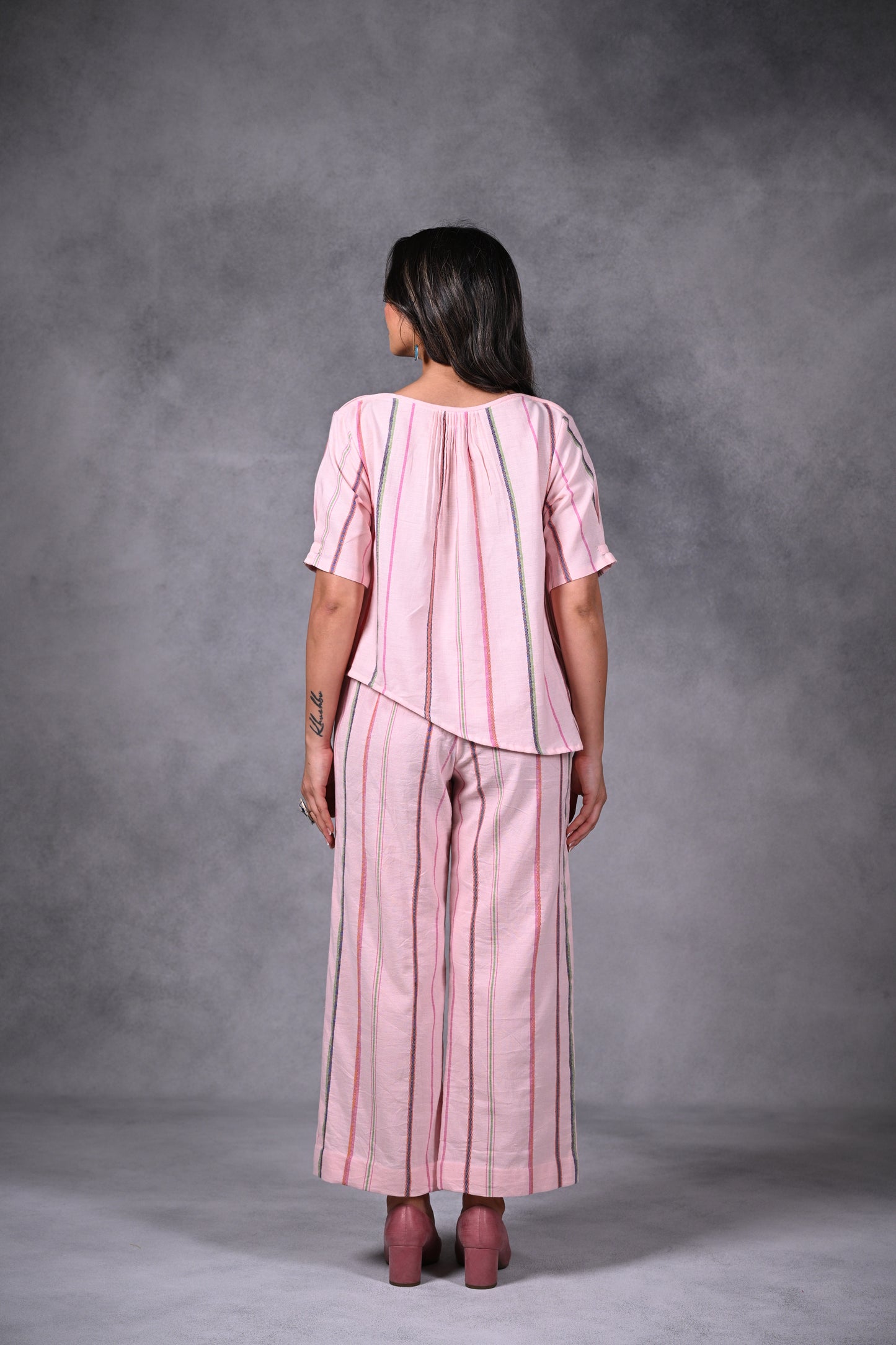 Poppy, Tunic High Low Pleated