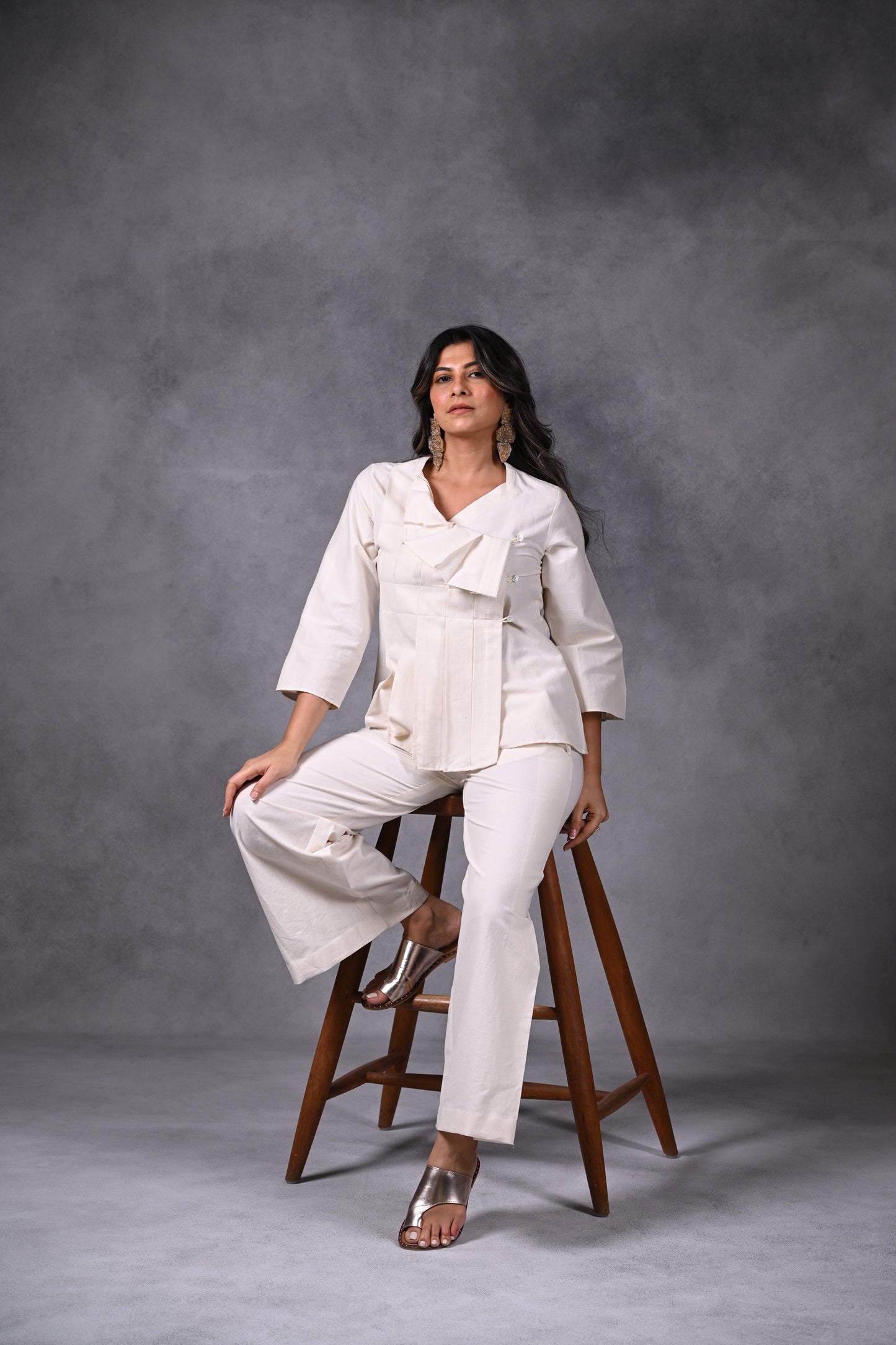 Mimosa, Tunic Pleated & Folded