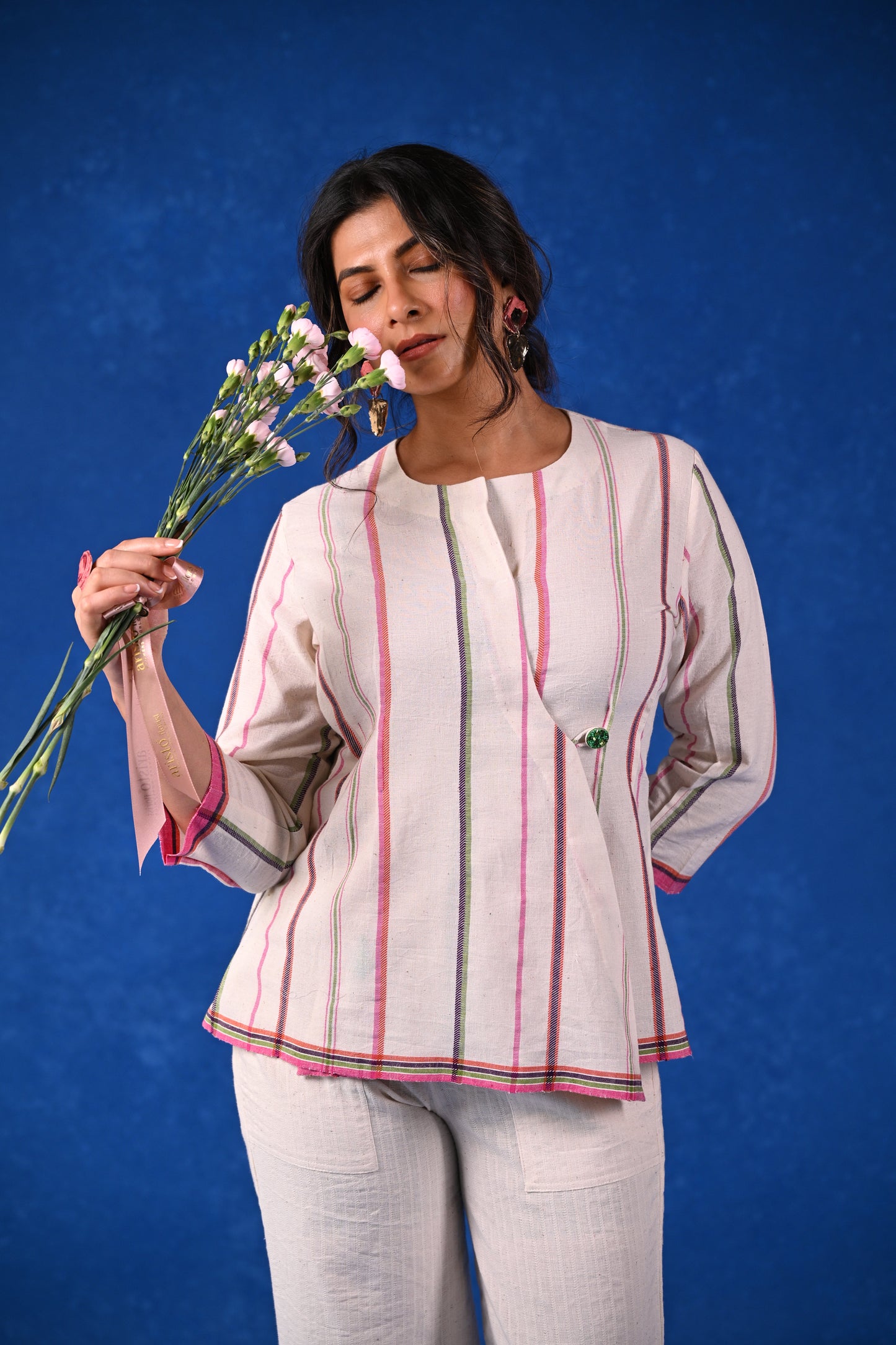 Lily, Tunic Jacket Style With One button