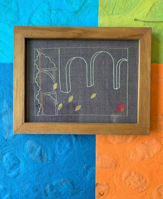 Mural of Teen Darwaza