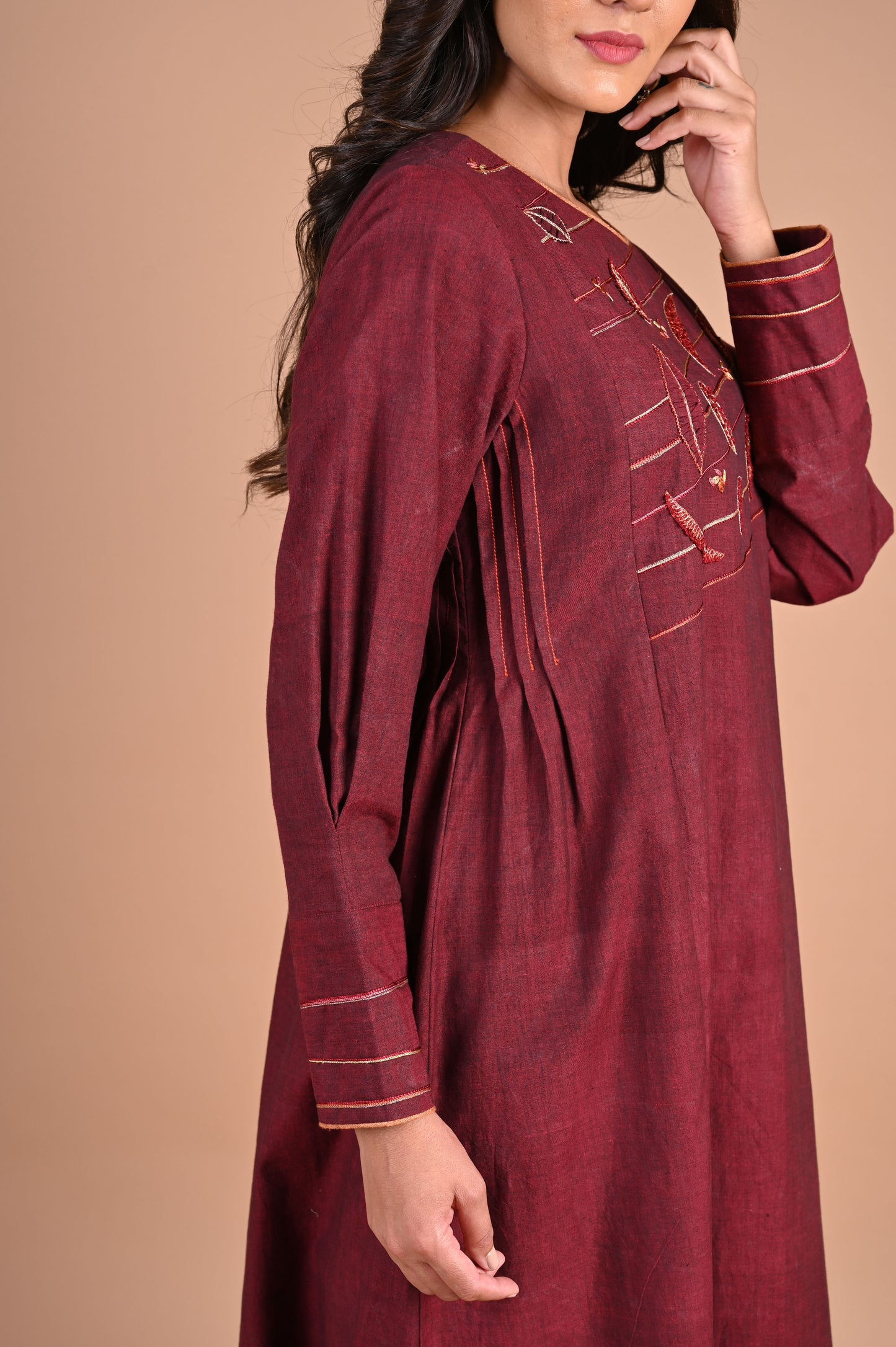 DUAA Kurta Side pleating
