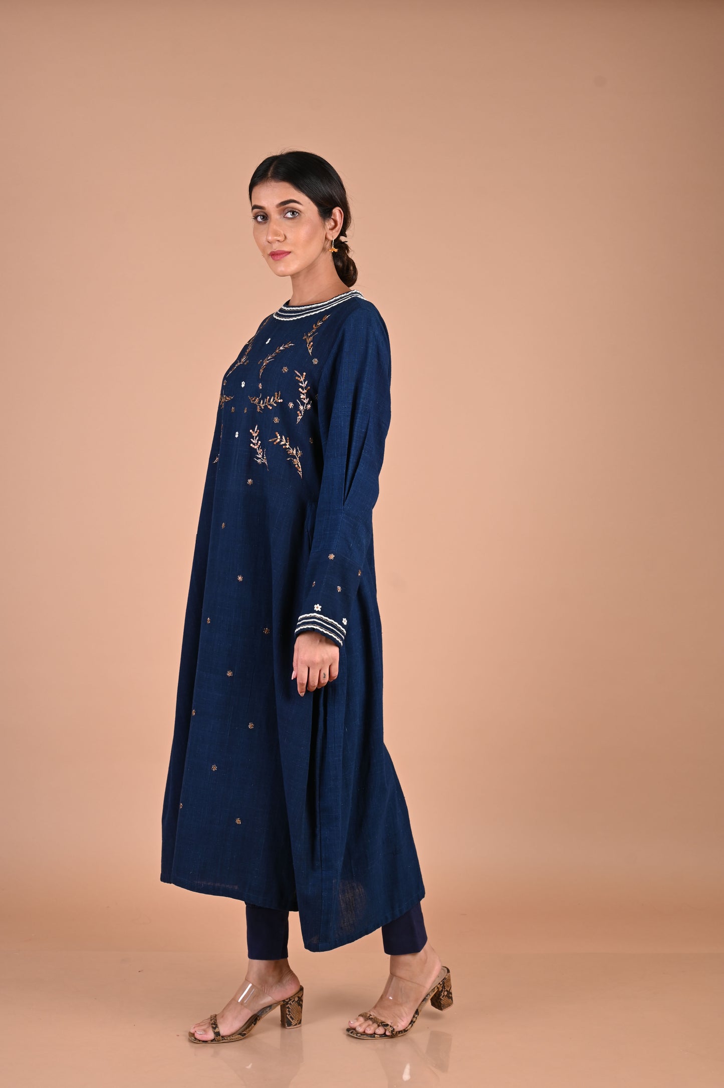 NILAM Kurta Side Pleated