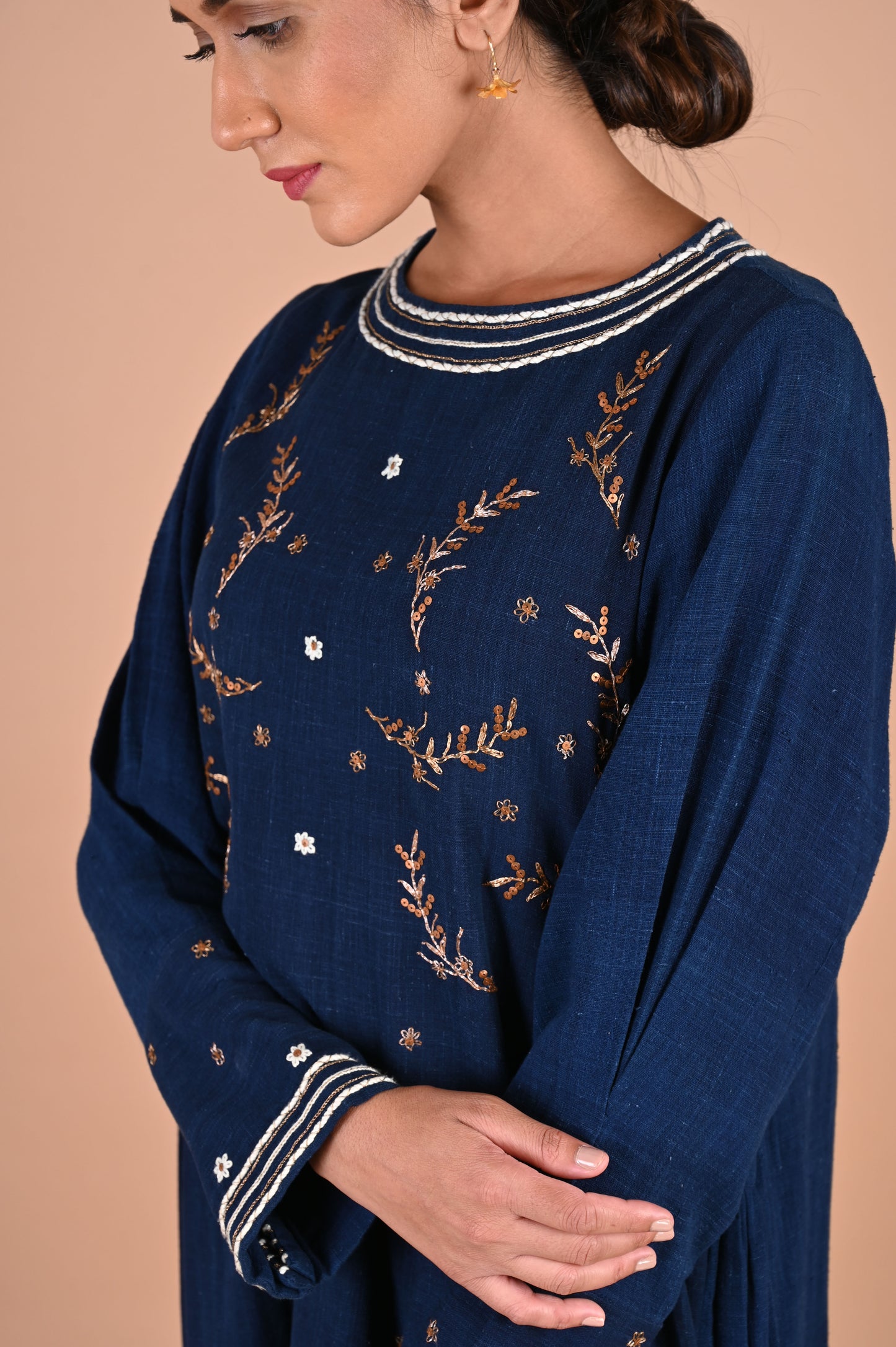 NILAM Kurta Side Pleated