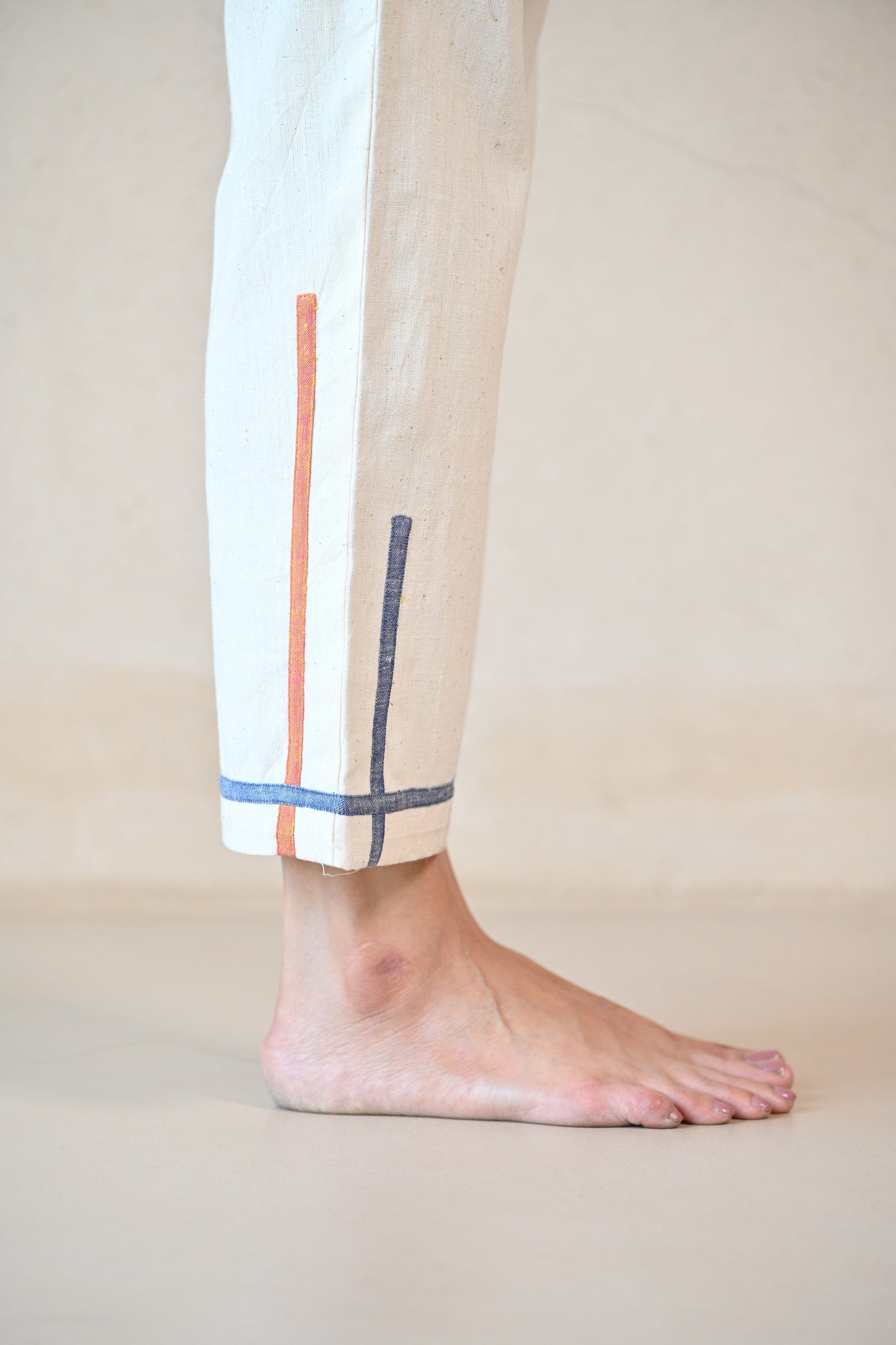 Fiora, Shirt Fabric Panel Detail, Embroidery Accents