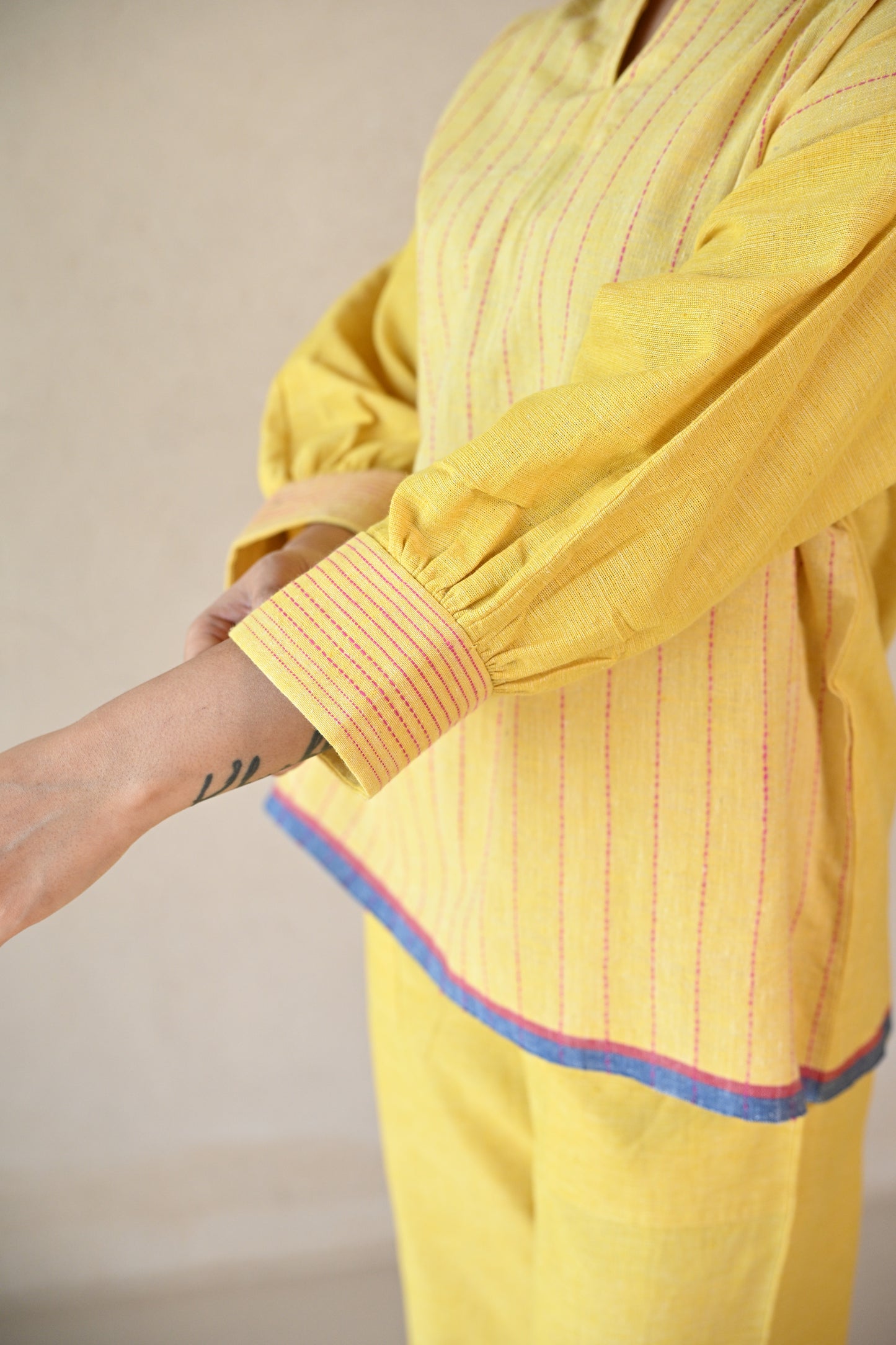 Twilight, Tunic Square cut with Cuff detail