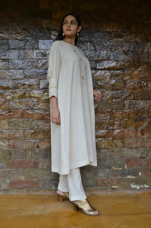 Kurta Long Side Paneled