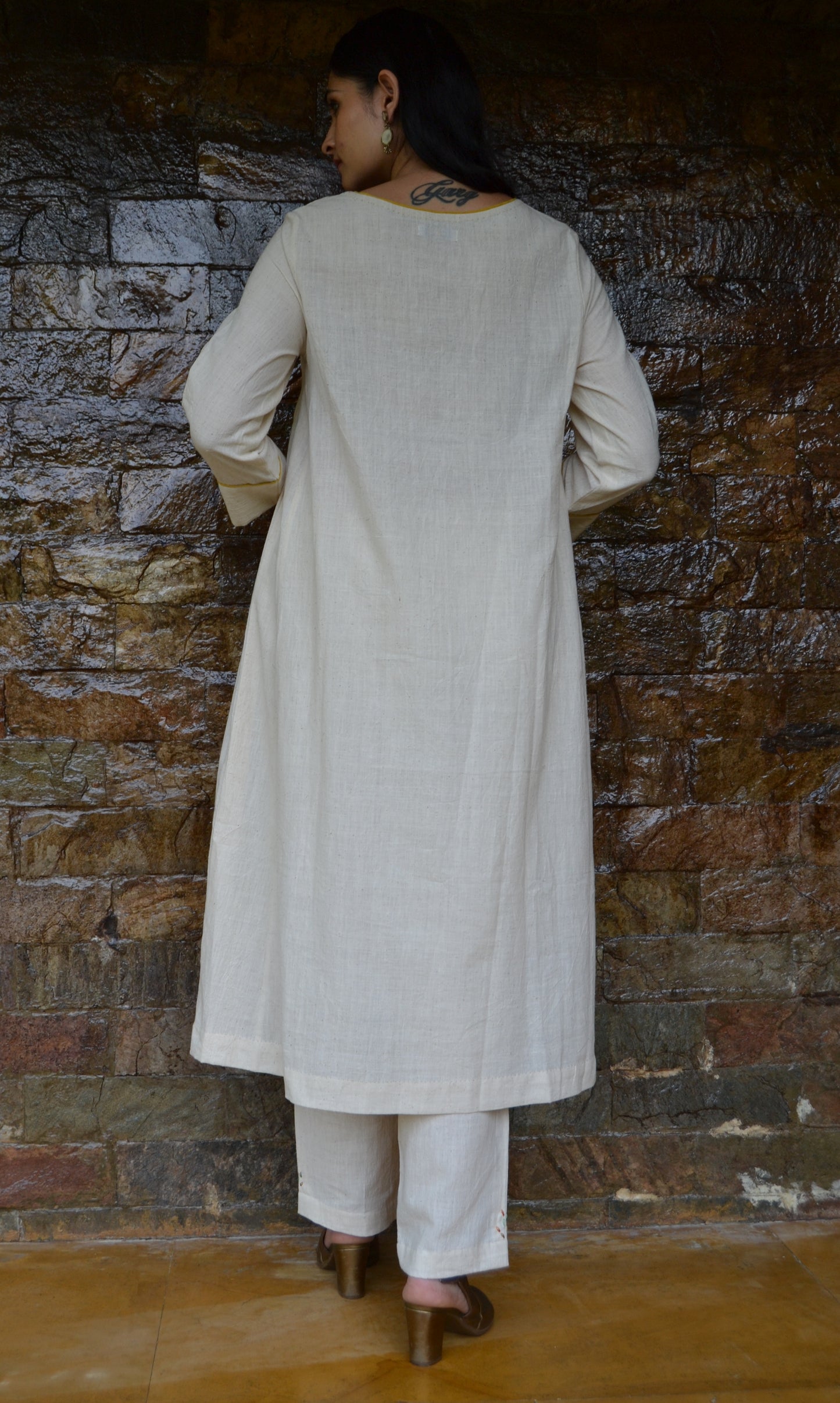 Kurta Long Side Paneled