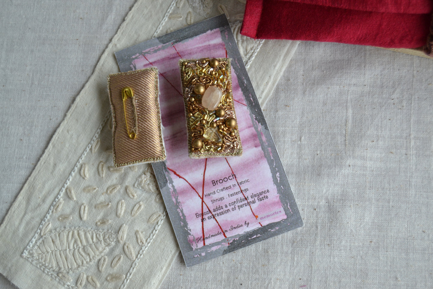 Gift Hamper for HER (Clutch Bag +Brooch)