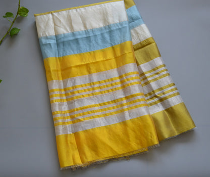 Dupatta Yellow Stripe