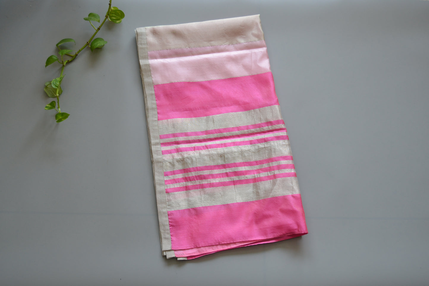 Dupatta Pink Stripe