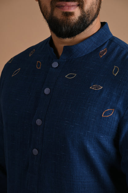 Aamod Patti embroidery Men's Kurta