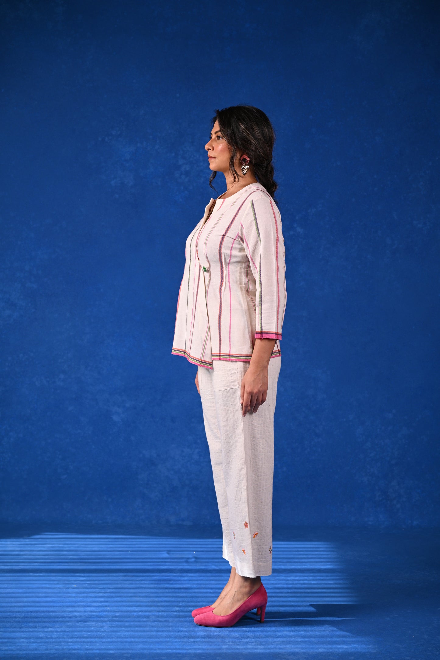 Lily, Tunic Jacket Style With One button