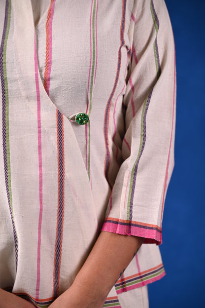 Lily, Tunic Jacket Style With One button
