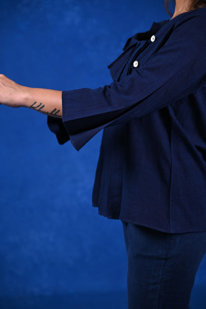 Mimosa, Tunic Pleated & Folded