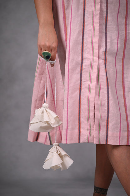 Reva, Dress With Folded Panel Detail