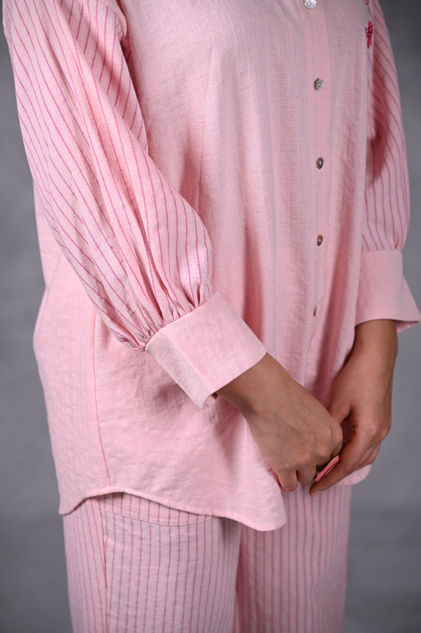 Daisy, Shirt Square With Collar and Cuff