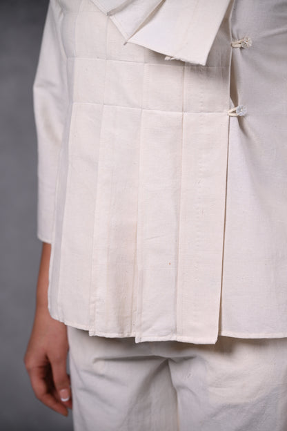 Mimosa, Tunic Pleated & Folded