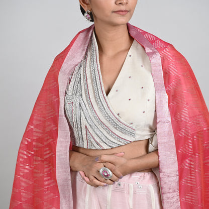 Rasiya Pink Jalbhar Dupatta