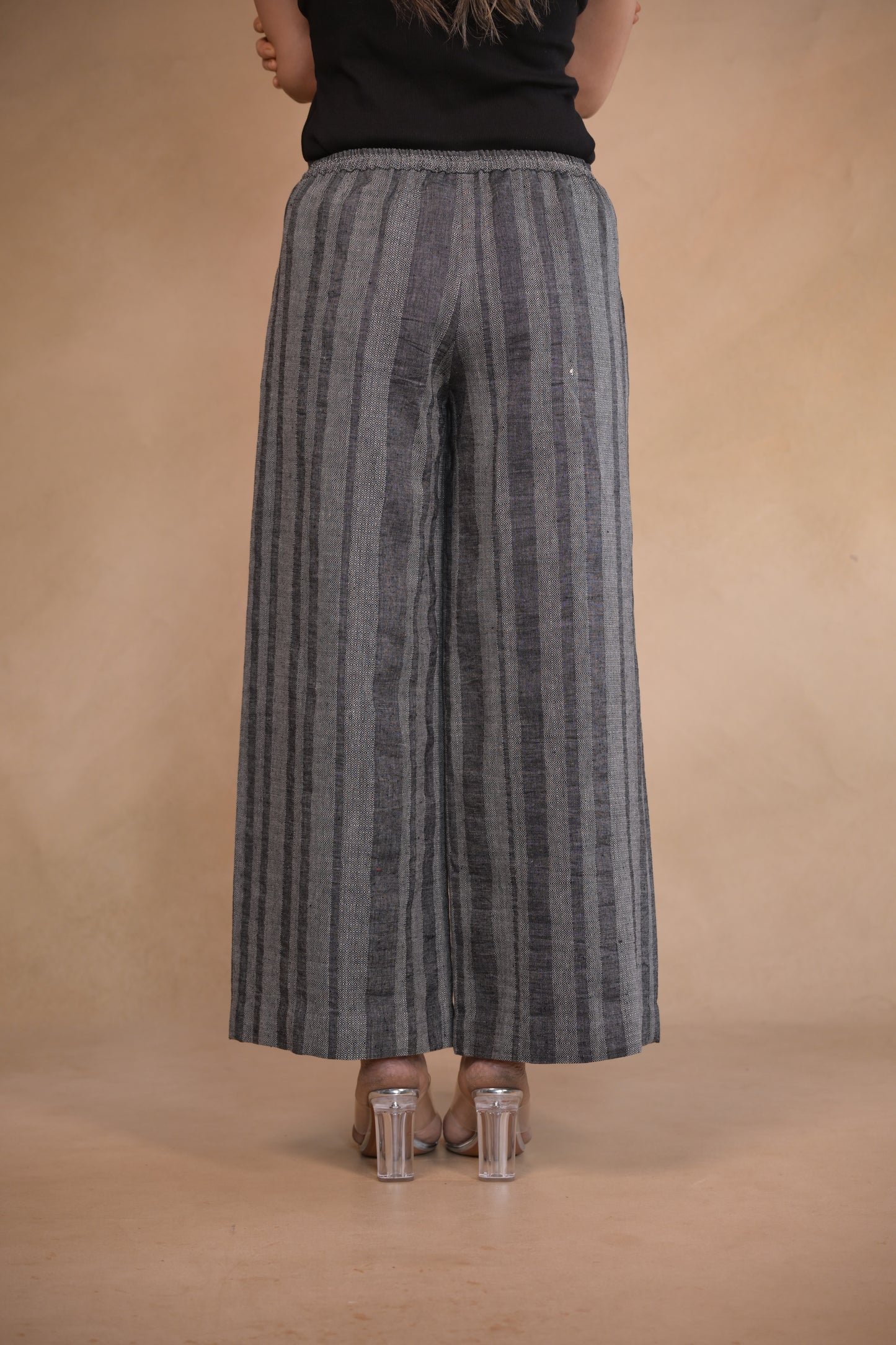 Pant, Pleated & Flared With Pocket
