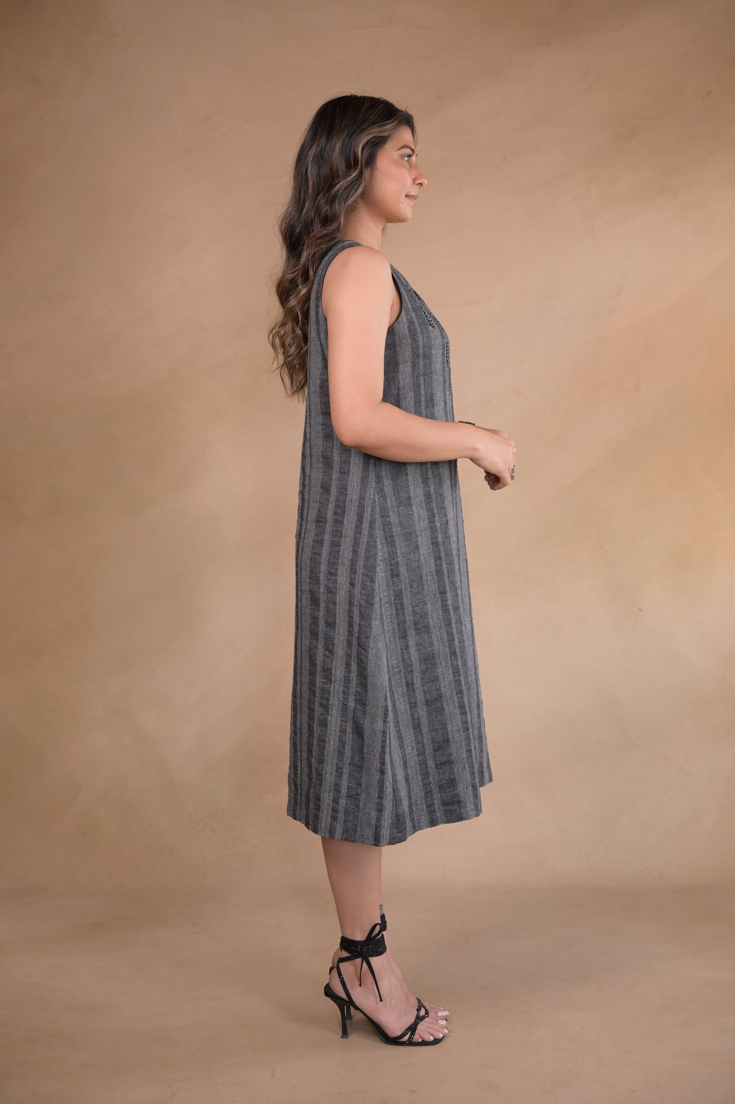 Dress, With Embroidery