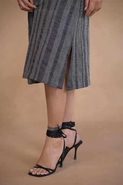 Dress, With Embroidery