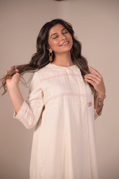 Jacket, Style Long Tunic With Texture Detail