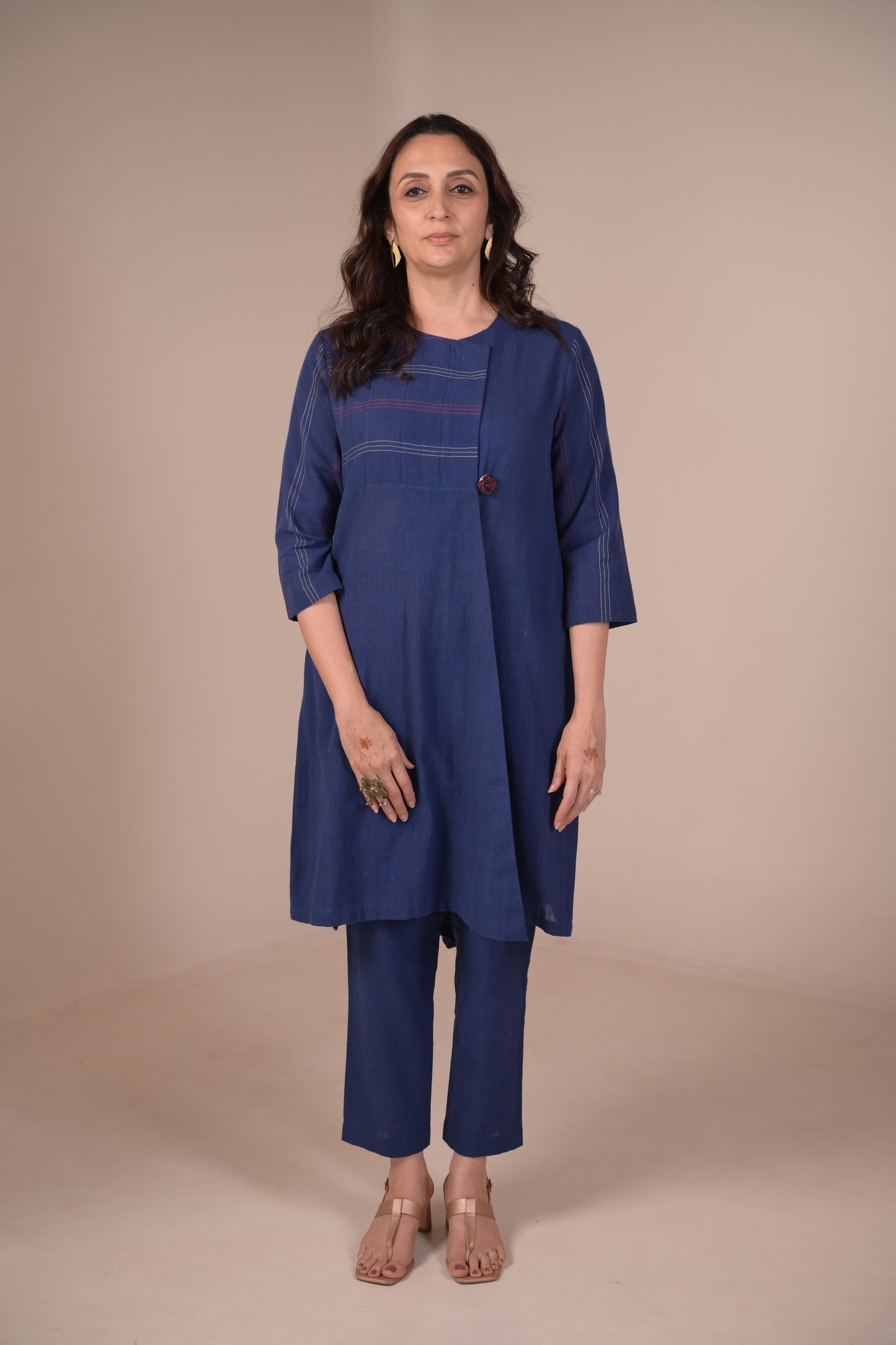 Jacket, Style Long Tunic With Texture Detail