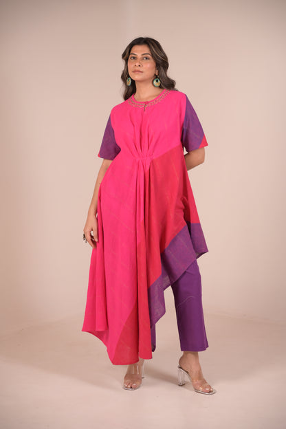 Dress, Rasa Kurta Long With Embroidery