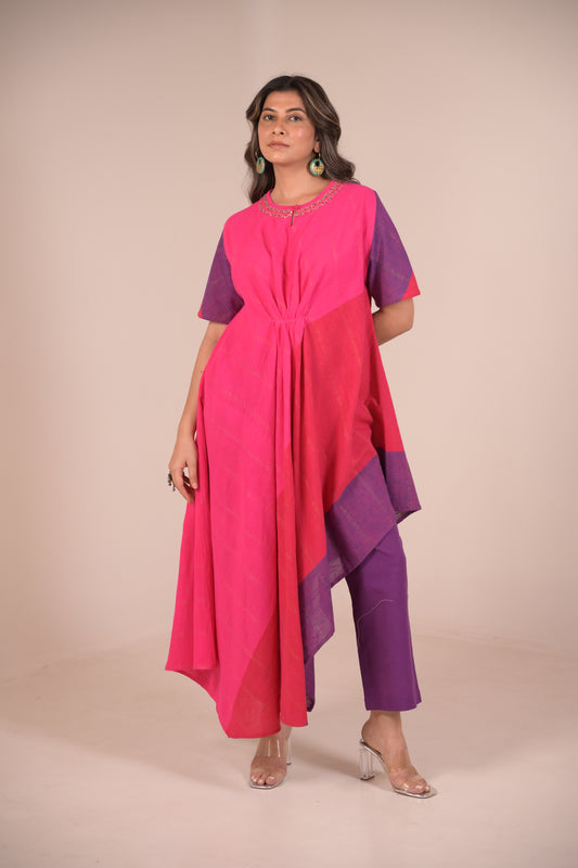 Dress, Rasa Kurta Long With Embroidery
