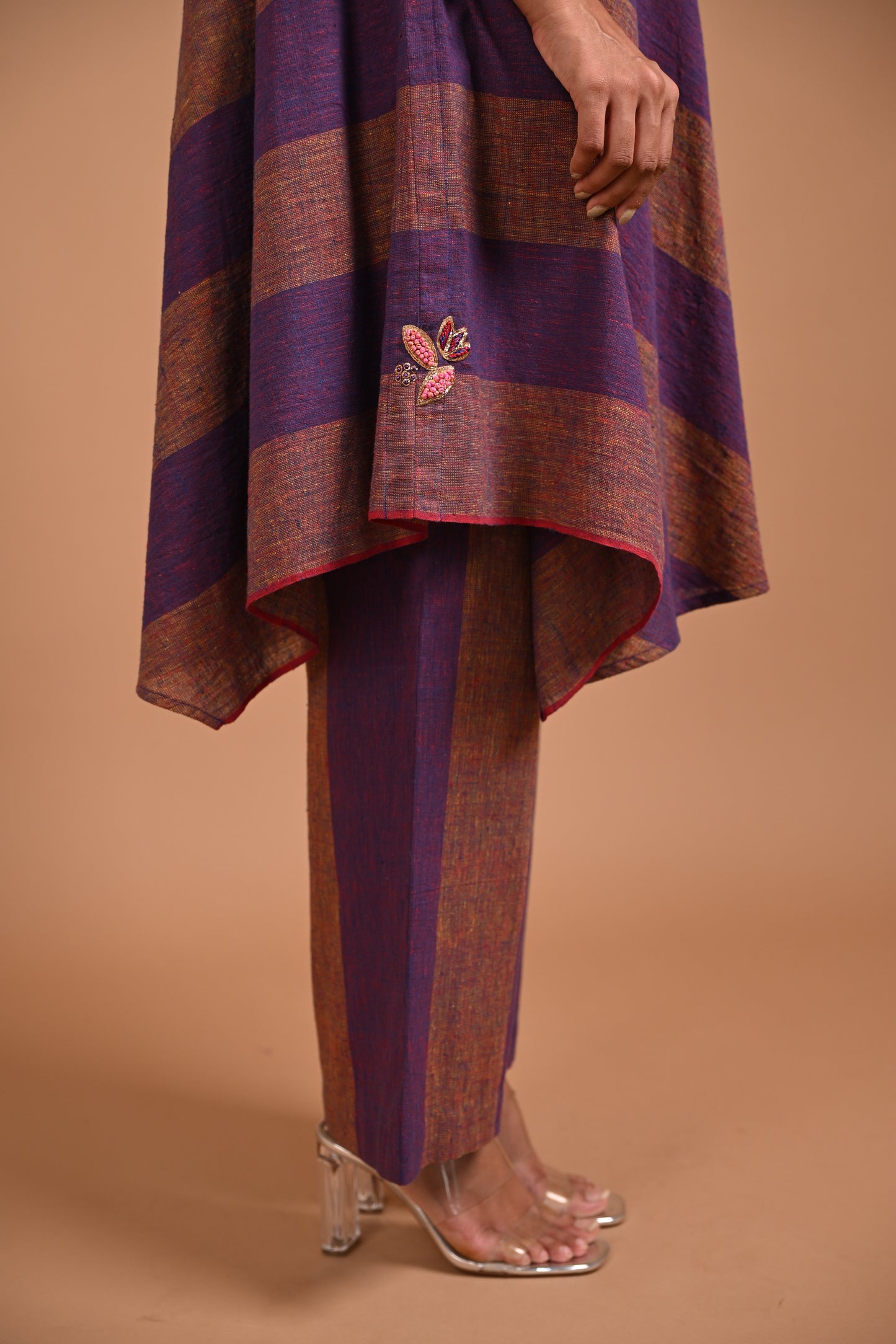 Sohanda Tunic Bias Assymetric With Embroidery