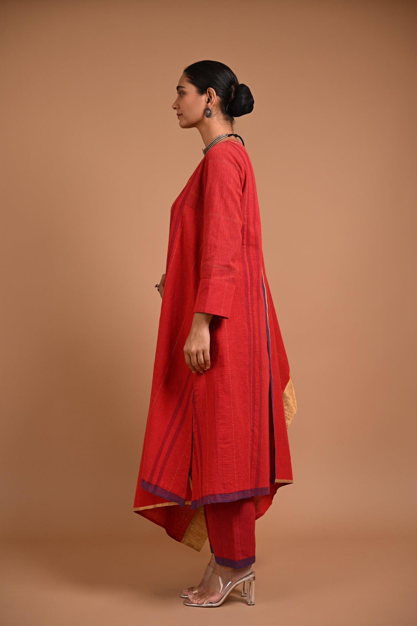 Mogra Kurta Kalidar With Embroidery