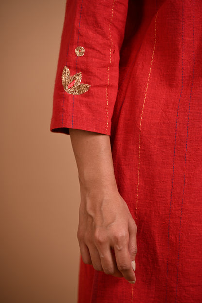 Nargis Kurta Jacket Style Embroidered