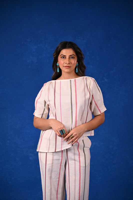 Poppy, Tunic High Low Pleated