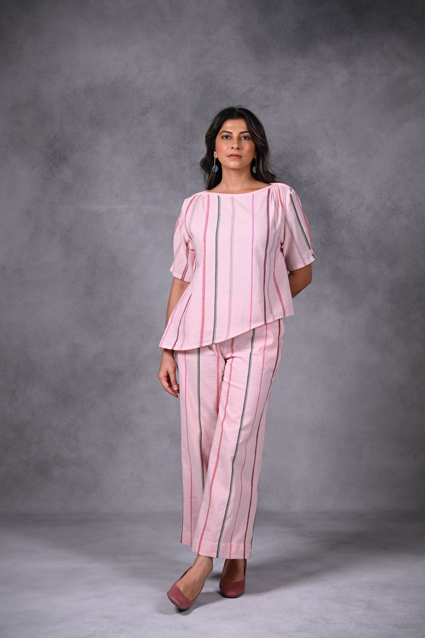 Poppy, Tunic High Low Pleated