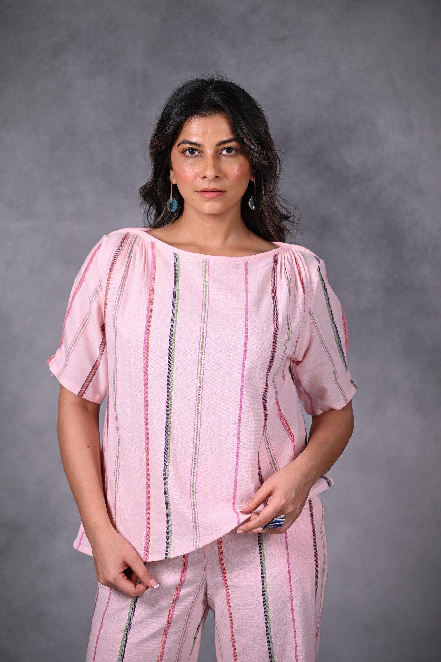 Poppy, Tunic High Low Pleated