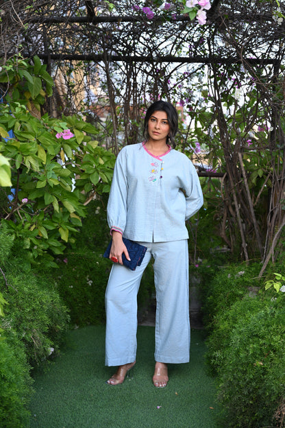 Ira, Jacket Style With Embroidery
