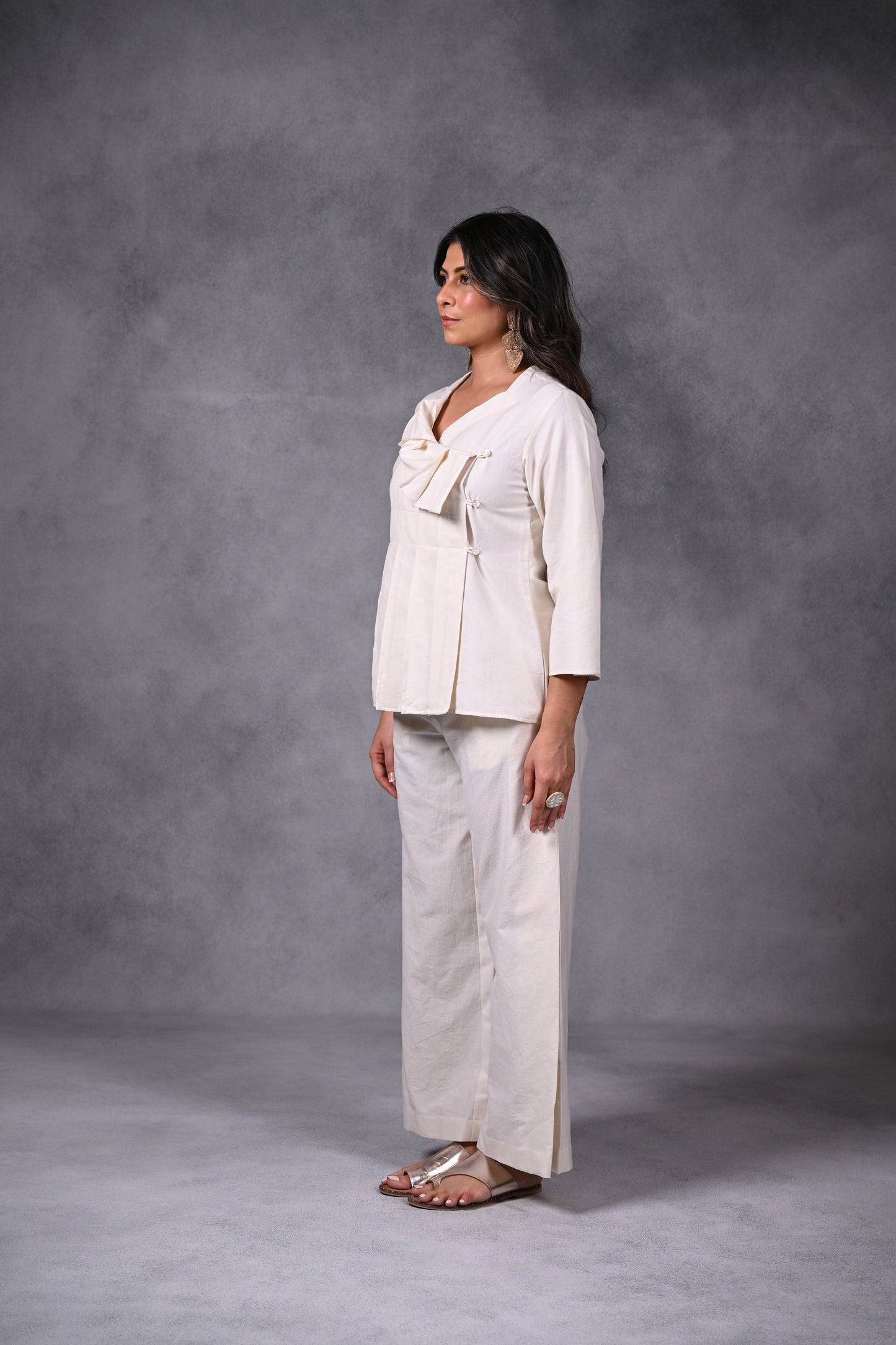 Mimosa, Tunic Pleated & Folded