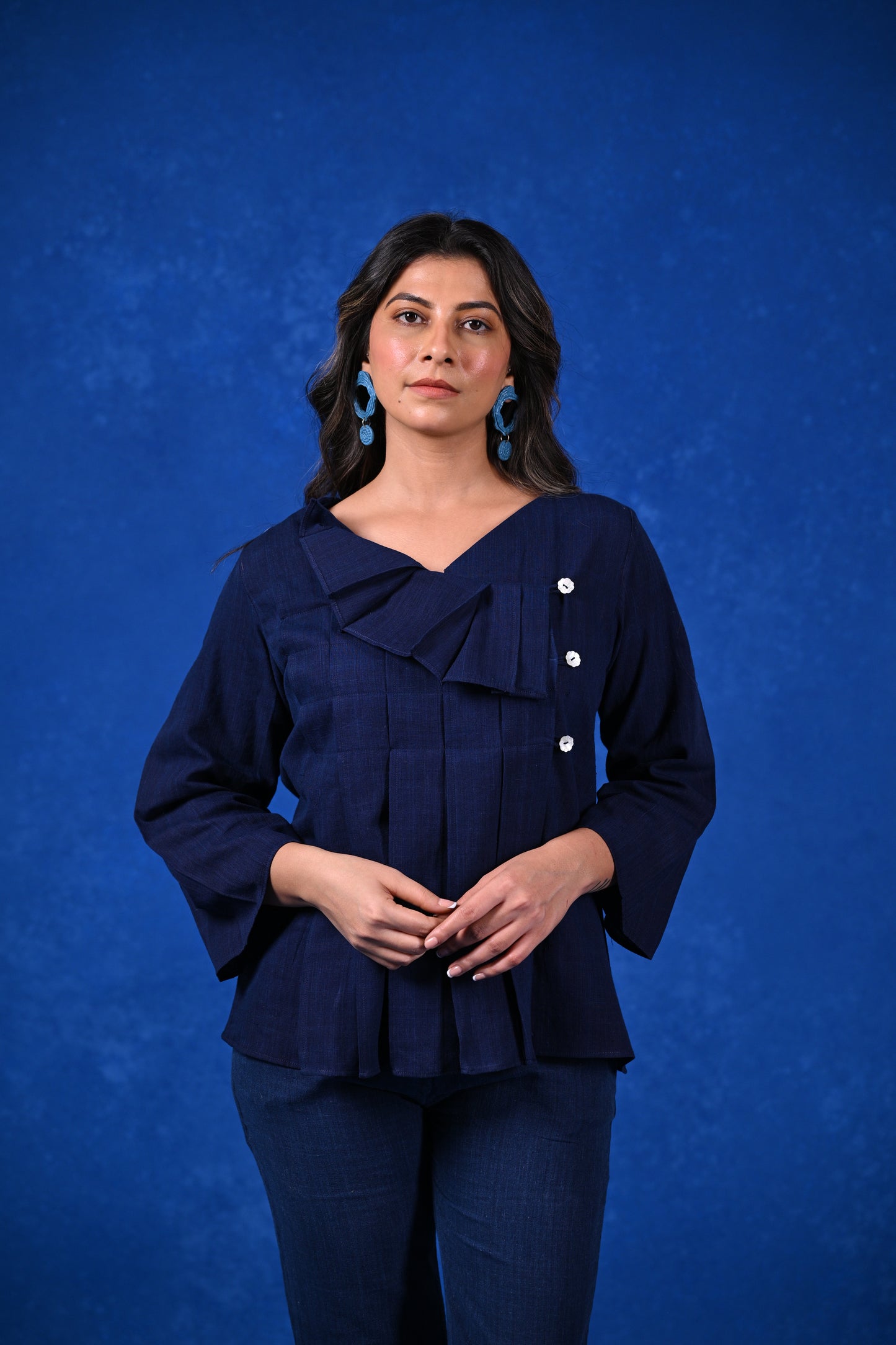 Mimosa, Tunic Pleated & Folded