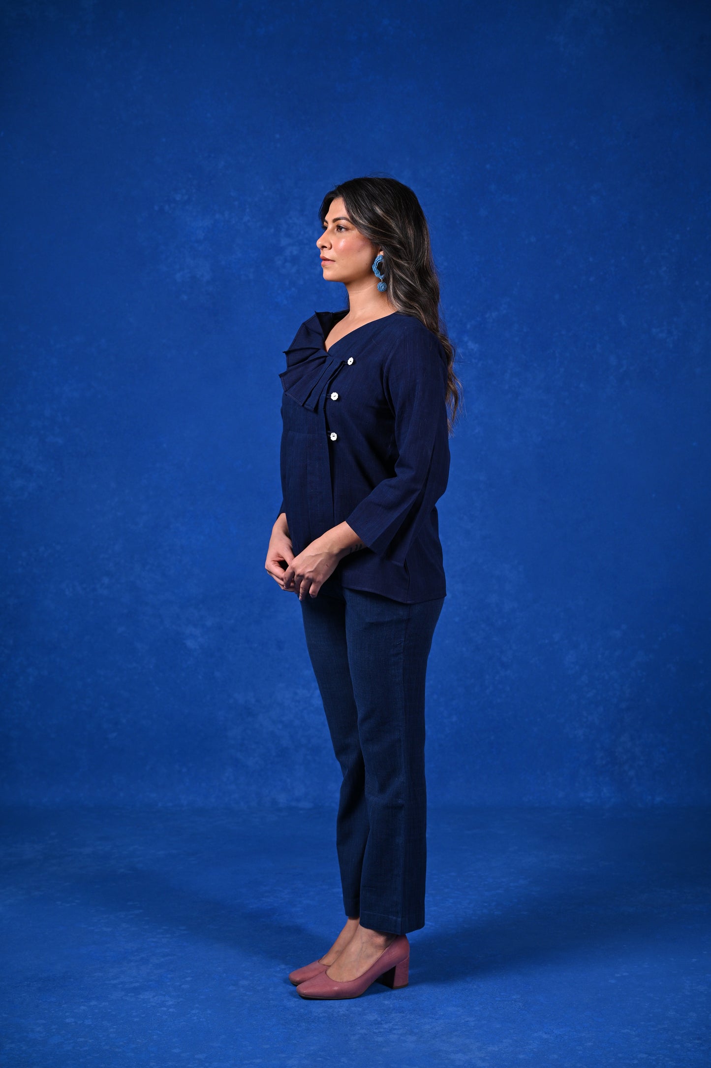 Mimosa, Tunic Pleated & Folded
