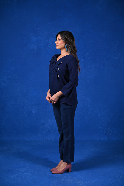 Mimosa, Tunic Pleated & Folded