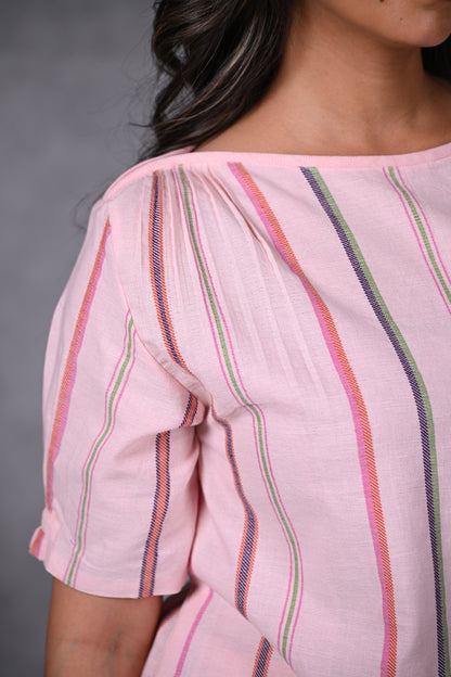 Poppy, Tunic High Low Pleated