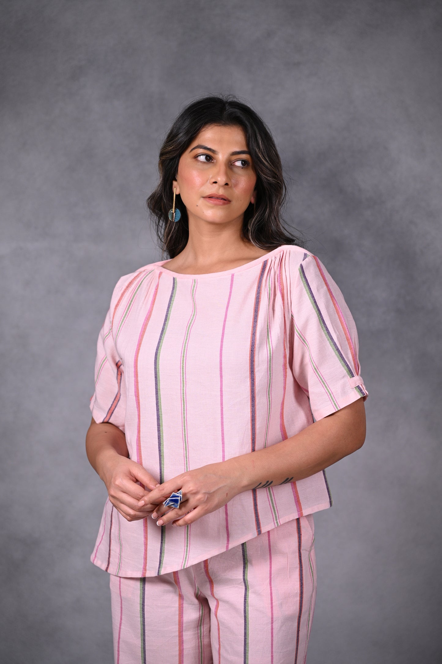 Poppy, Tunic High Low Pleated