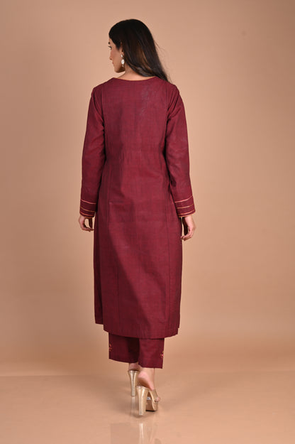 DUAA Kurta Side pleating